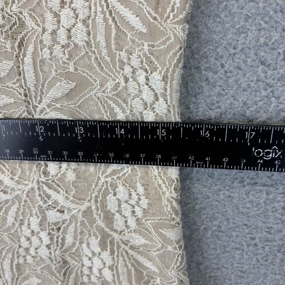 Sundance Dress Small Cottagecore Coquette Romantic Bridal Feminine Lace A-Line - Picture 8 of 11